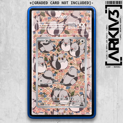 ARKIV3 TAG graded front - Blue