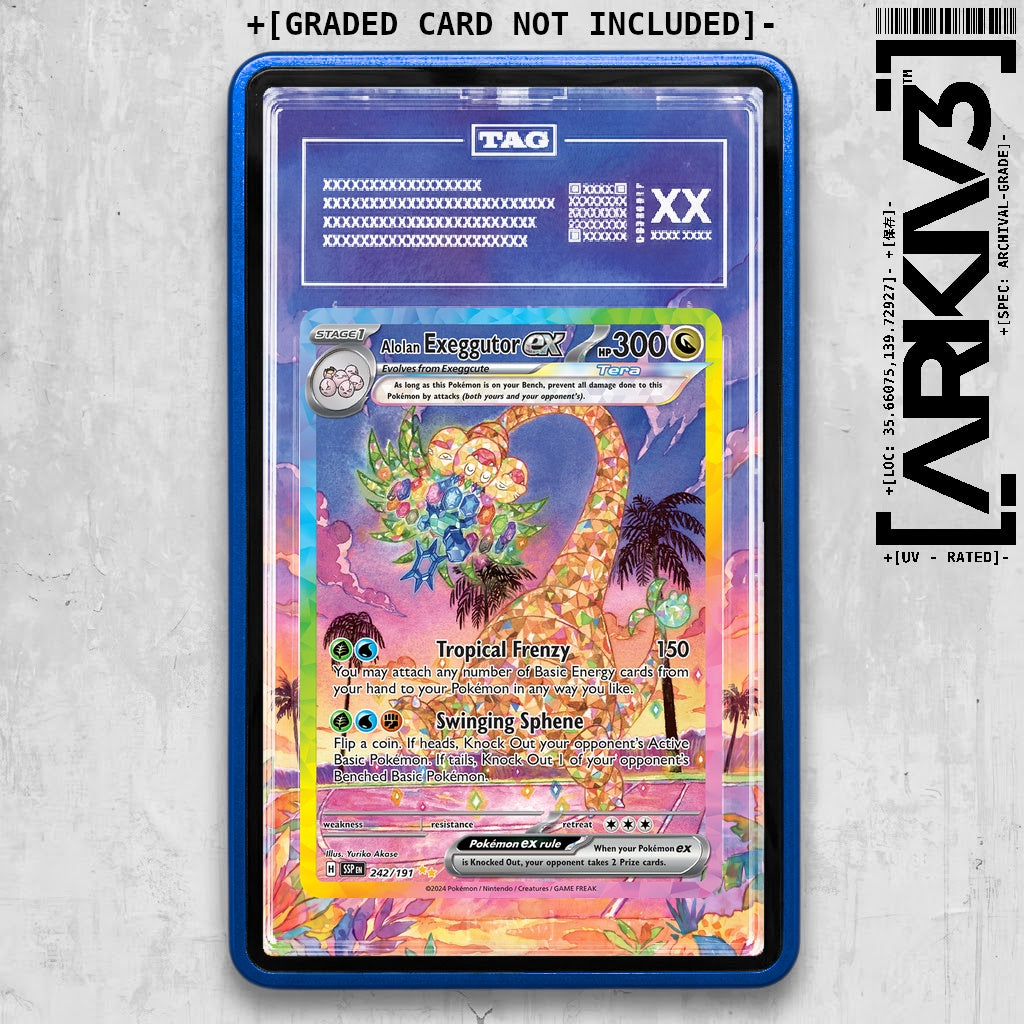 ARKIV3 TAG graded front - Blue