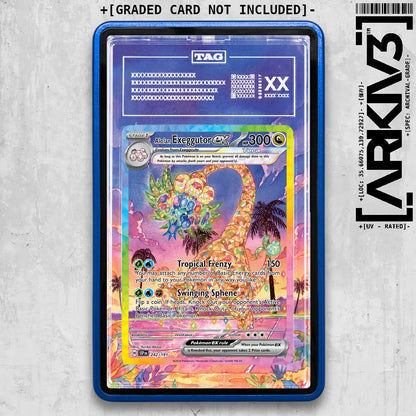 ARKIV3 TAG graded front - Blue