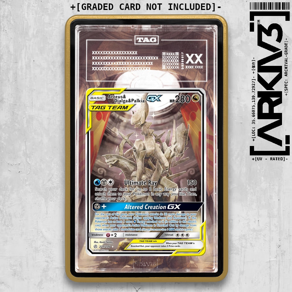 ARKIV3 TAG graded front - Gold