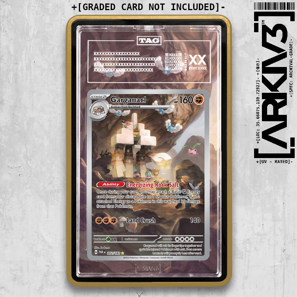 ARKIV3 TAG graded front - Gold