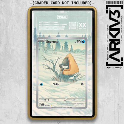 ARKIV3 TAG graded front - Gold