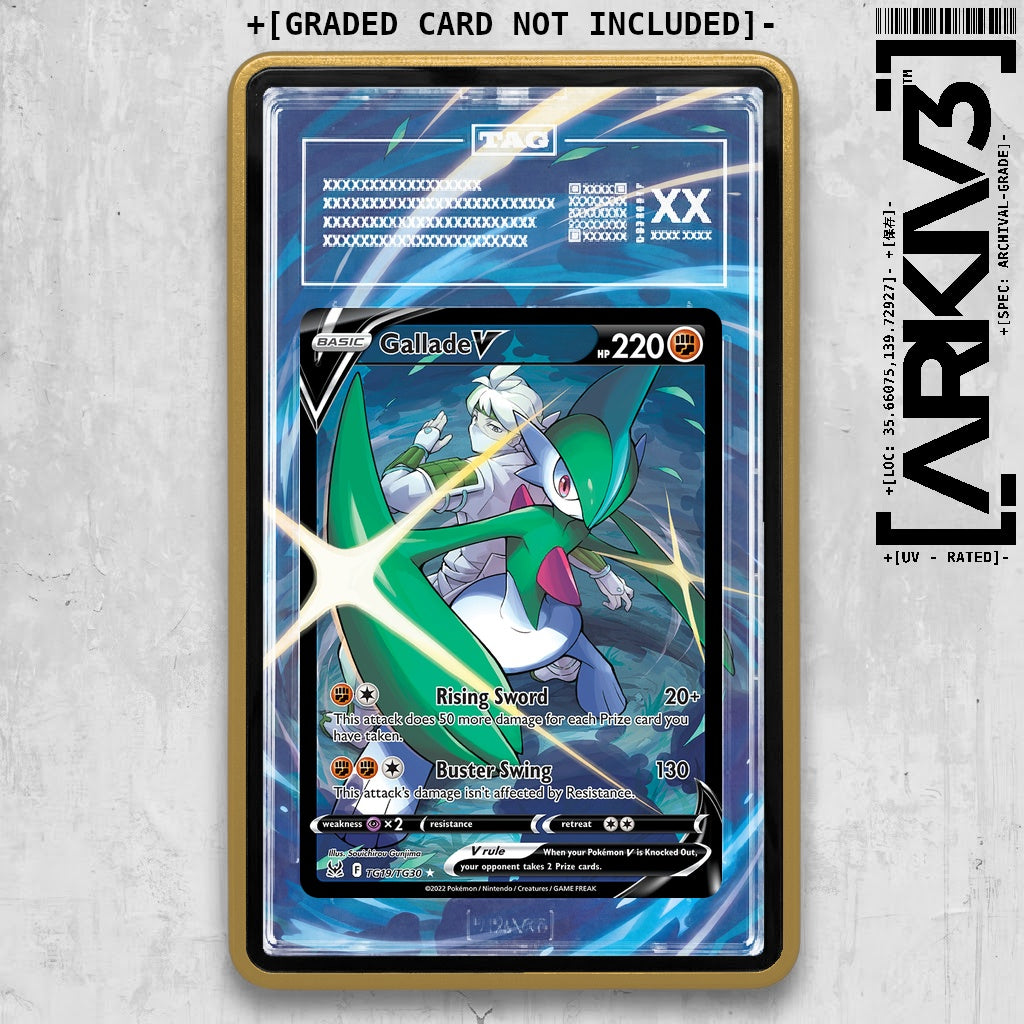 ARKIV3 TAG graded front - Gold