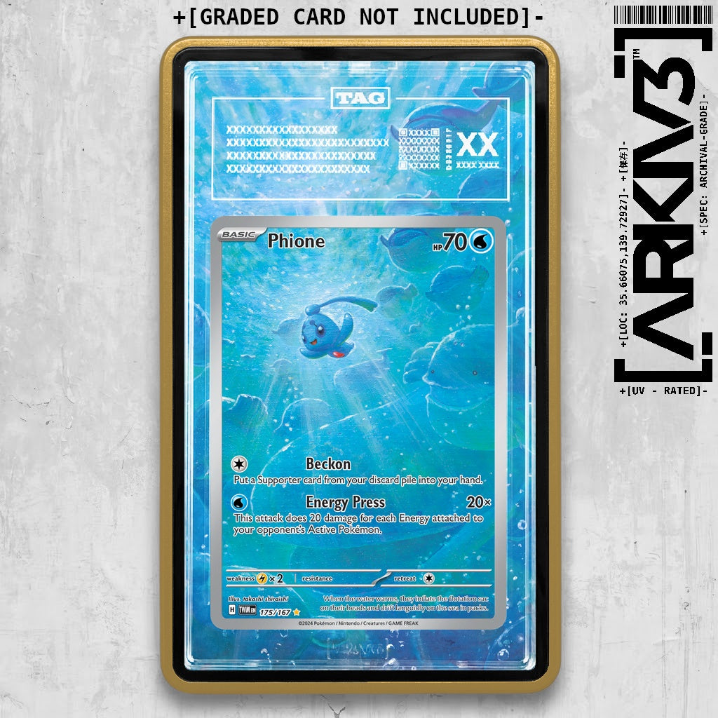 ARKIV3 TAG graded front - Gold