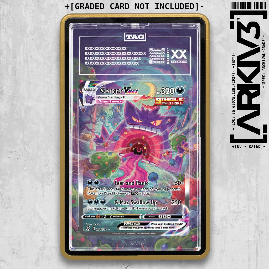 ARKIV3 TAG graded front - Gold