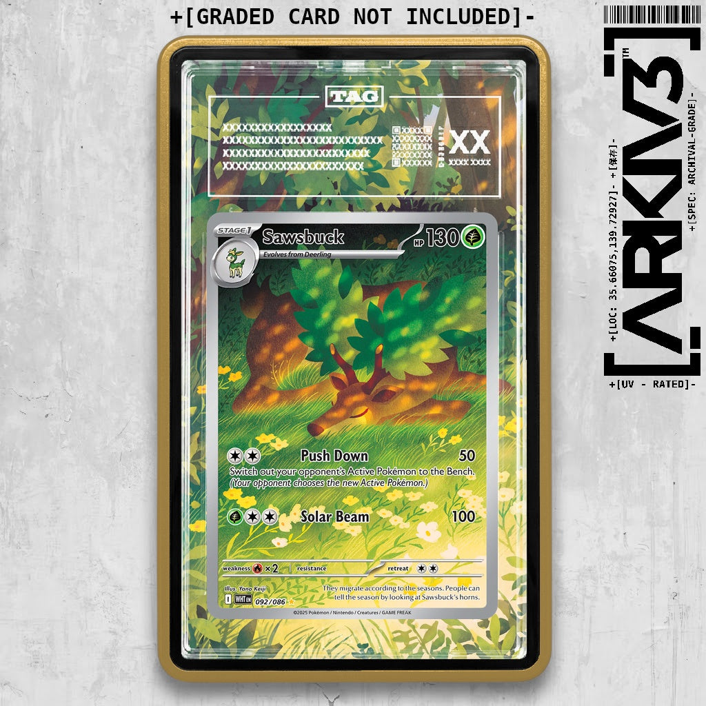 ARKIV3 TAG graded front - Gold