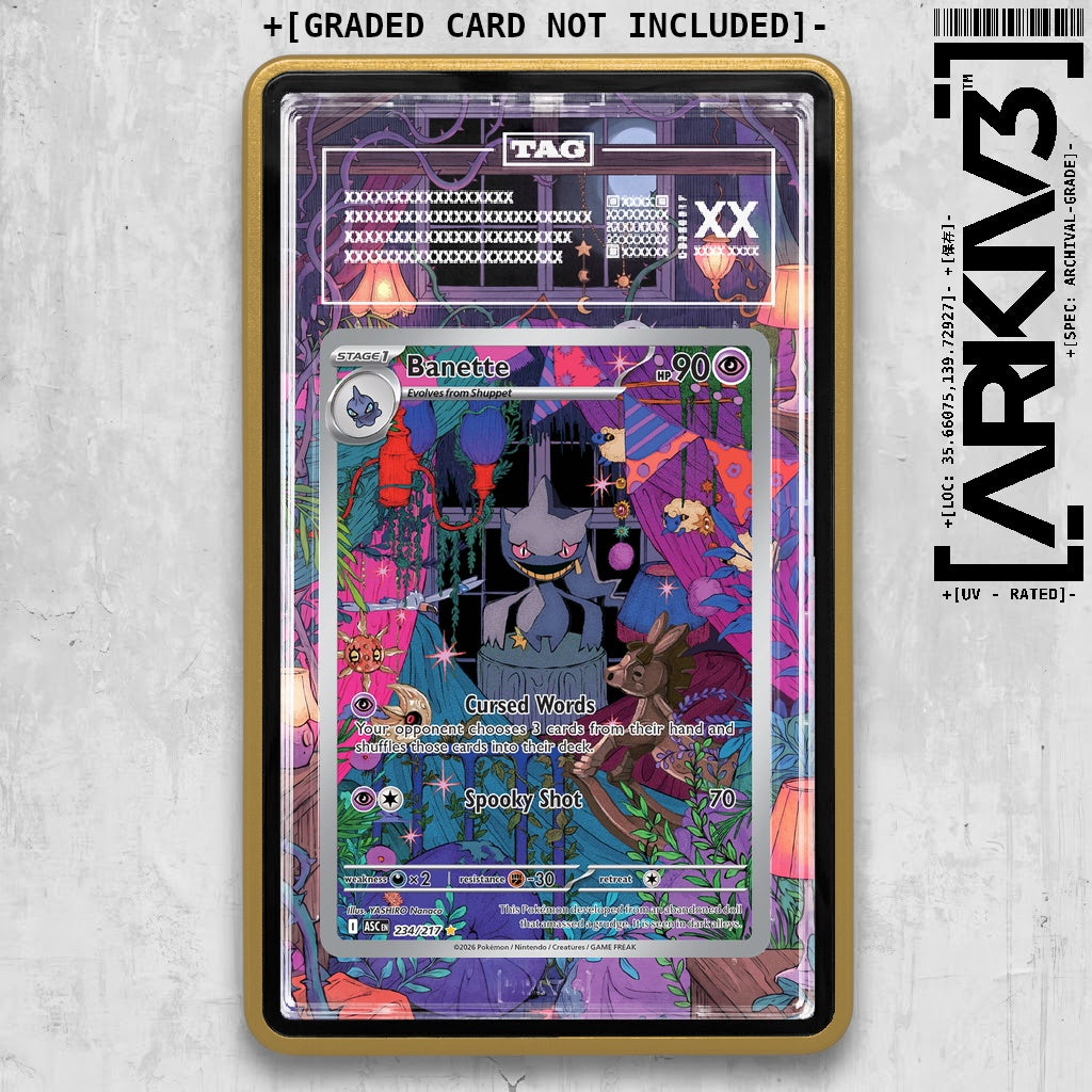ARKIV3 TAG graded front - Gold