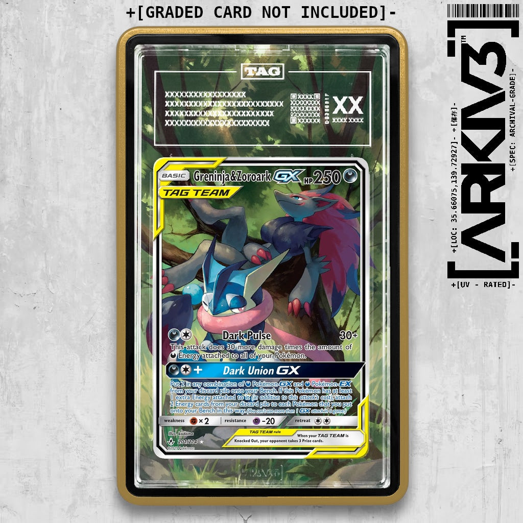ARKIV3 TAG graded front - Gold
