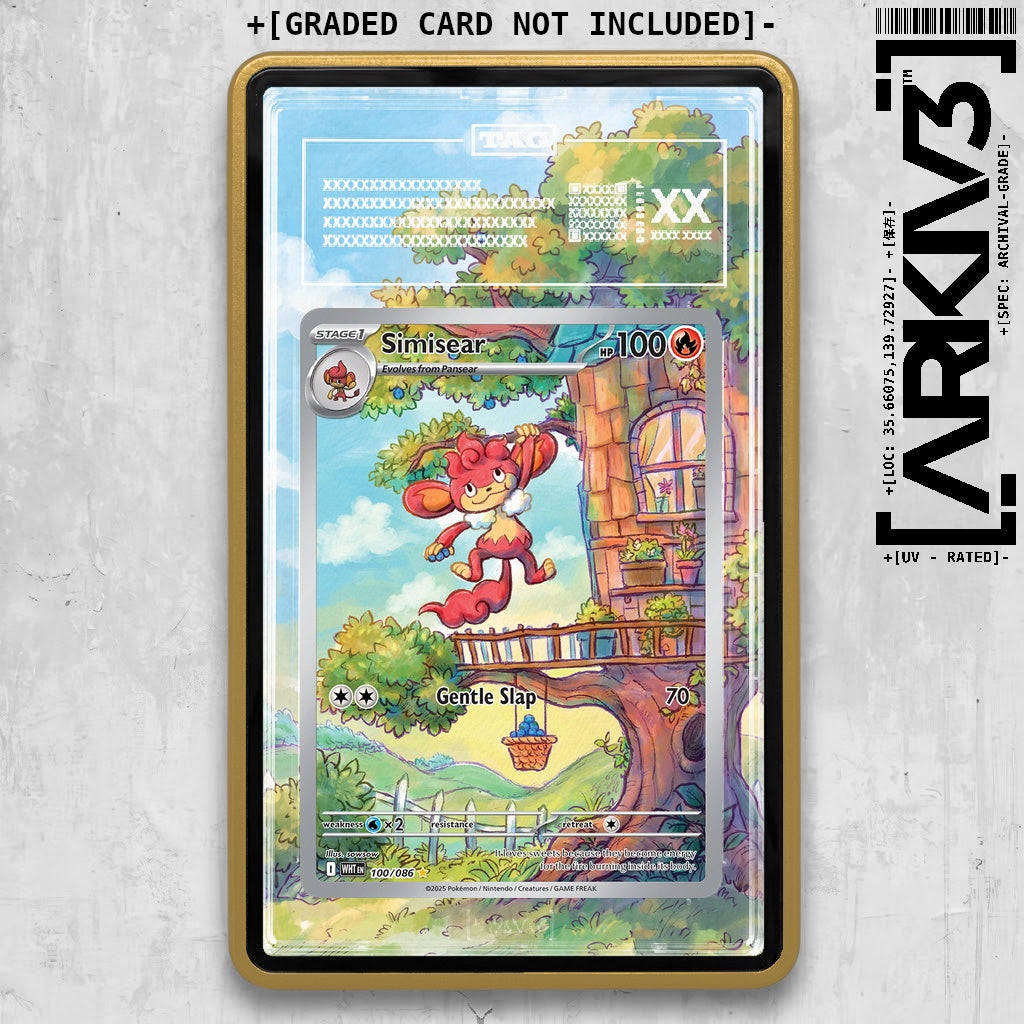 ARKIV3 TAG graded front - Gold