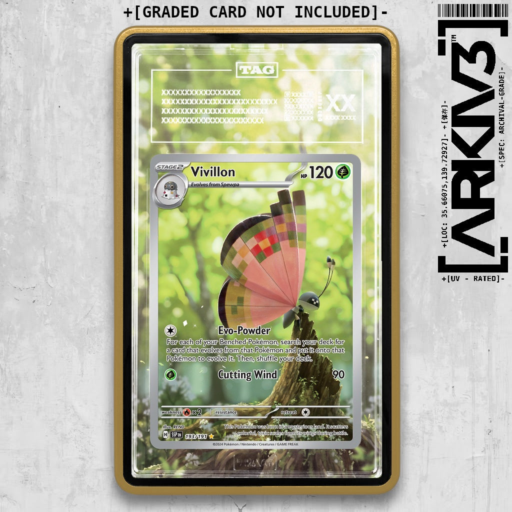 ARKIV3 TAG graded front - Gold