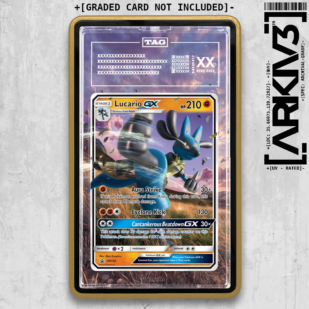 ARKIV3 TAG graded front - Gold