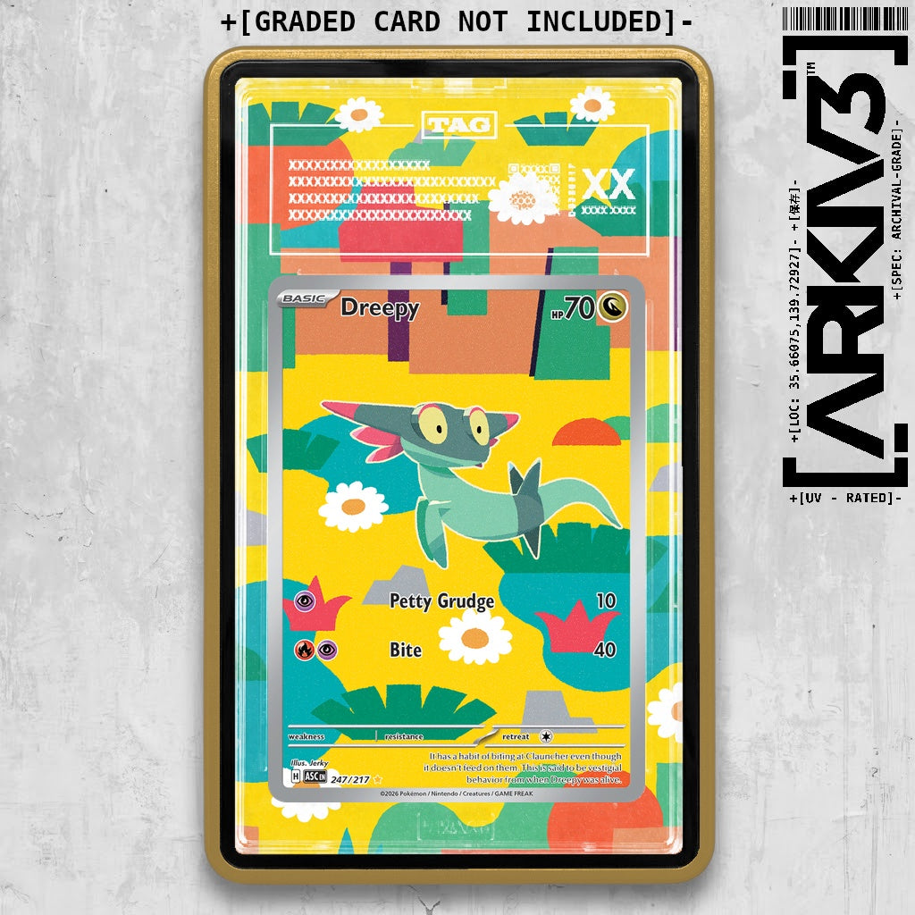 ARKIV3 TAG graded front - Gold