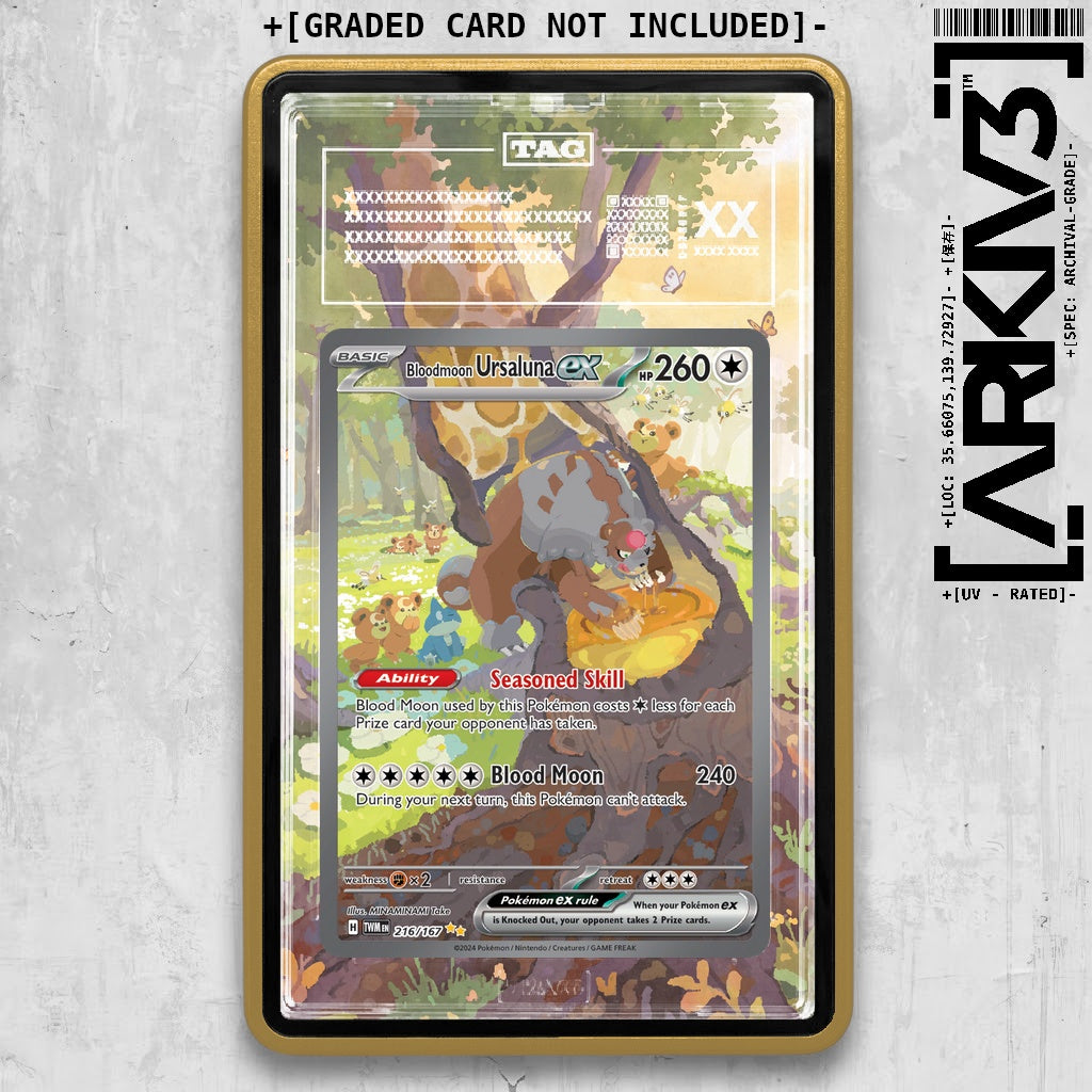 ARKIV3 TAG graded front - Gold