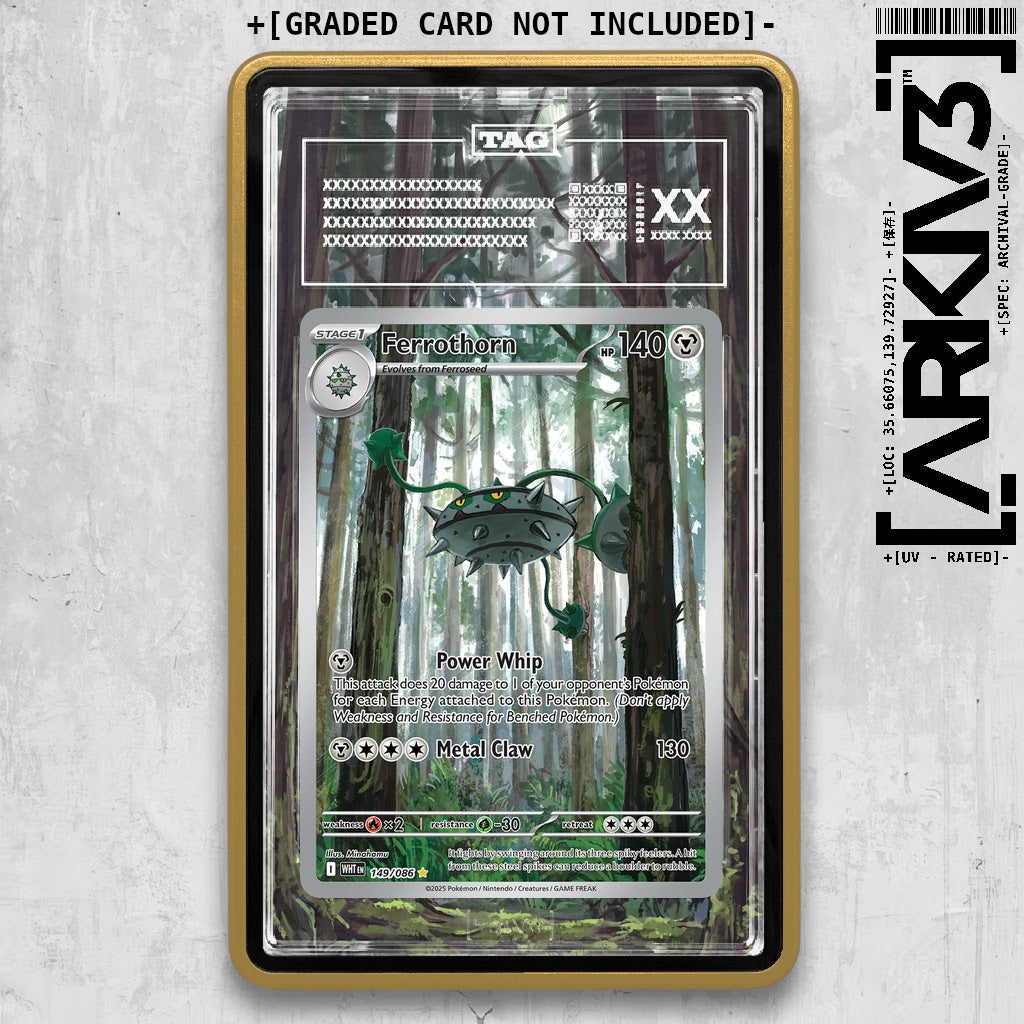 ARKIV3 TAG graded front - Gold