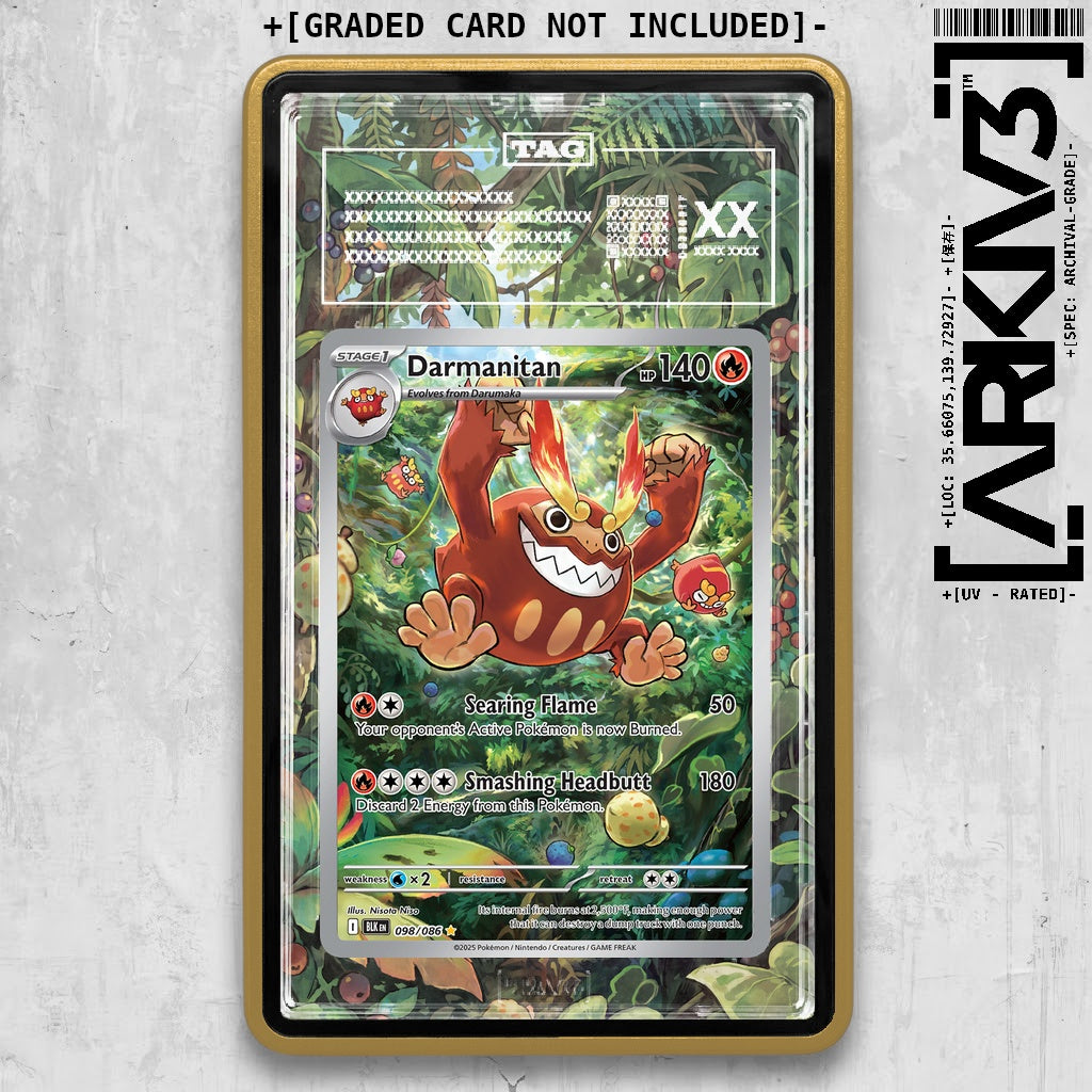 ARKIV3 TAG graded front - Gold