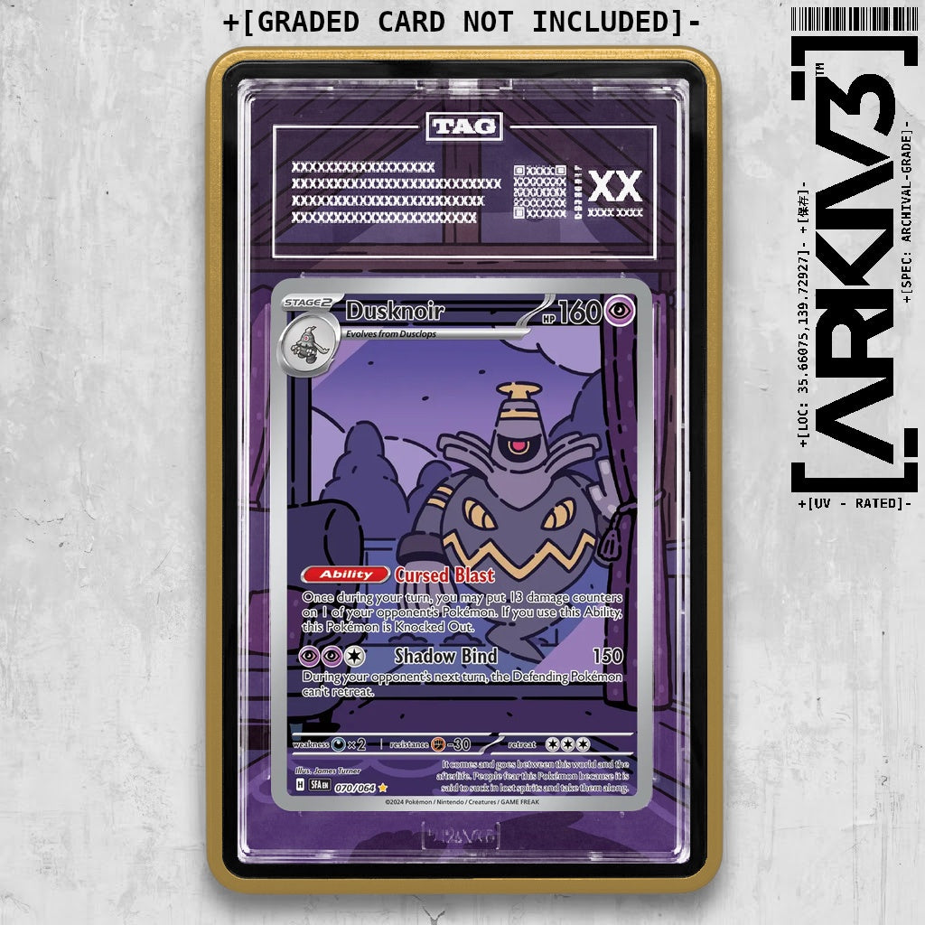 ARKIV3 TAG graded front - Gold