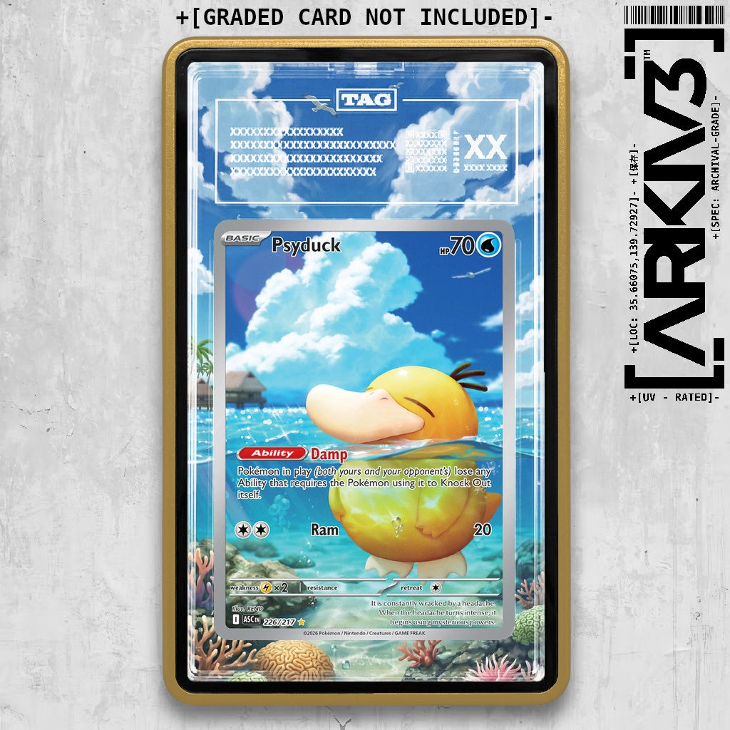 ARKIV3 TAG graded front - Gold