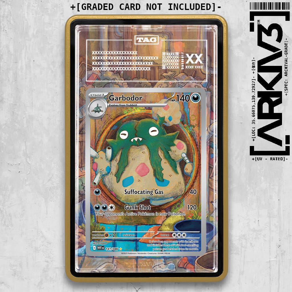 ARKIV3 TAG graded front - Gold