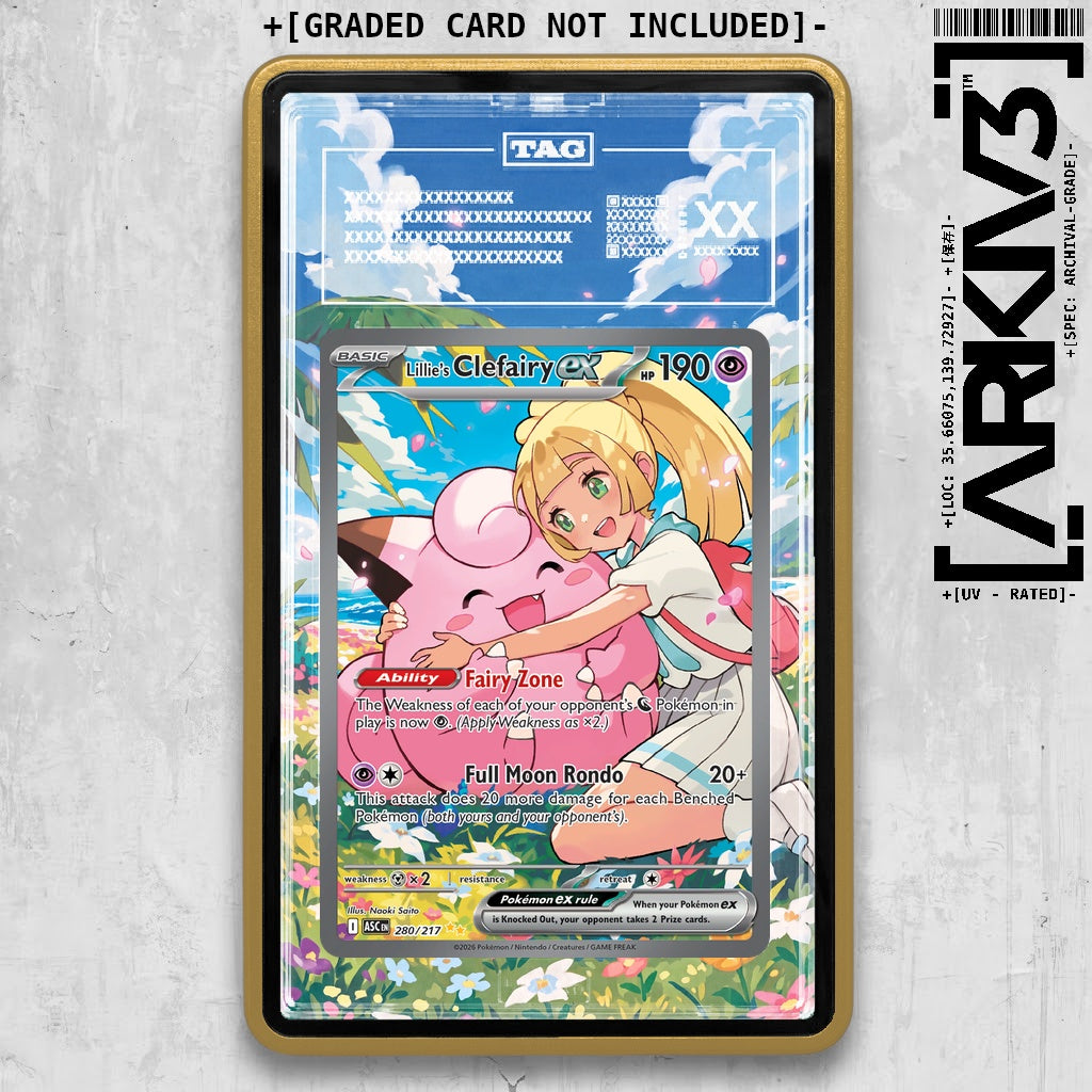 ARKIV3 TAG graded front - Gold