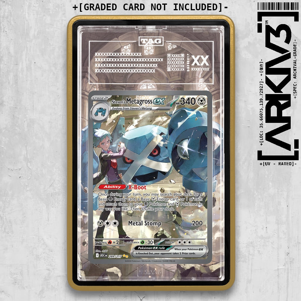 ARKIV3 TAG graded front - Gold