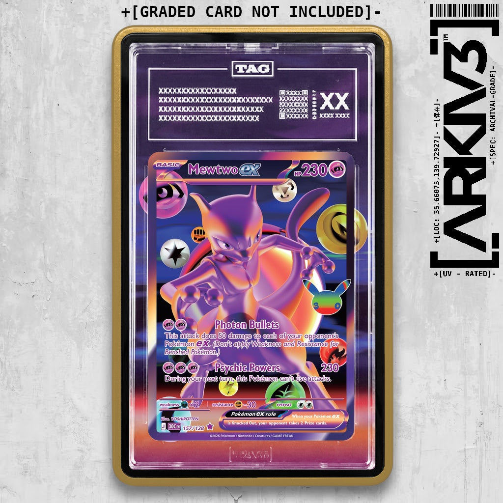 ARKIV3 TAG graded front - Gold