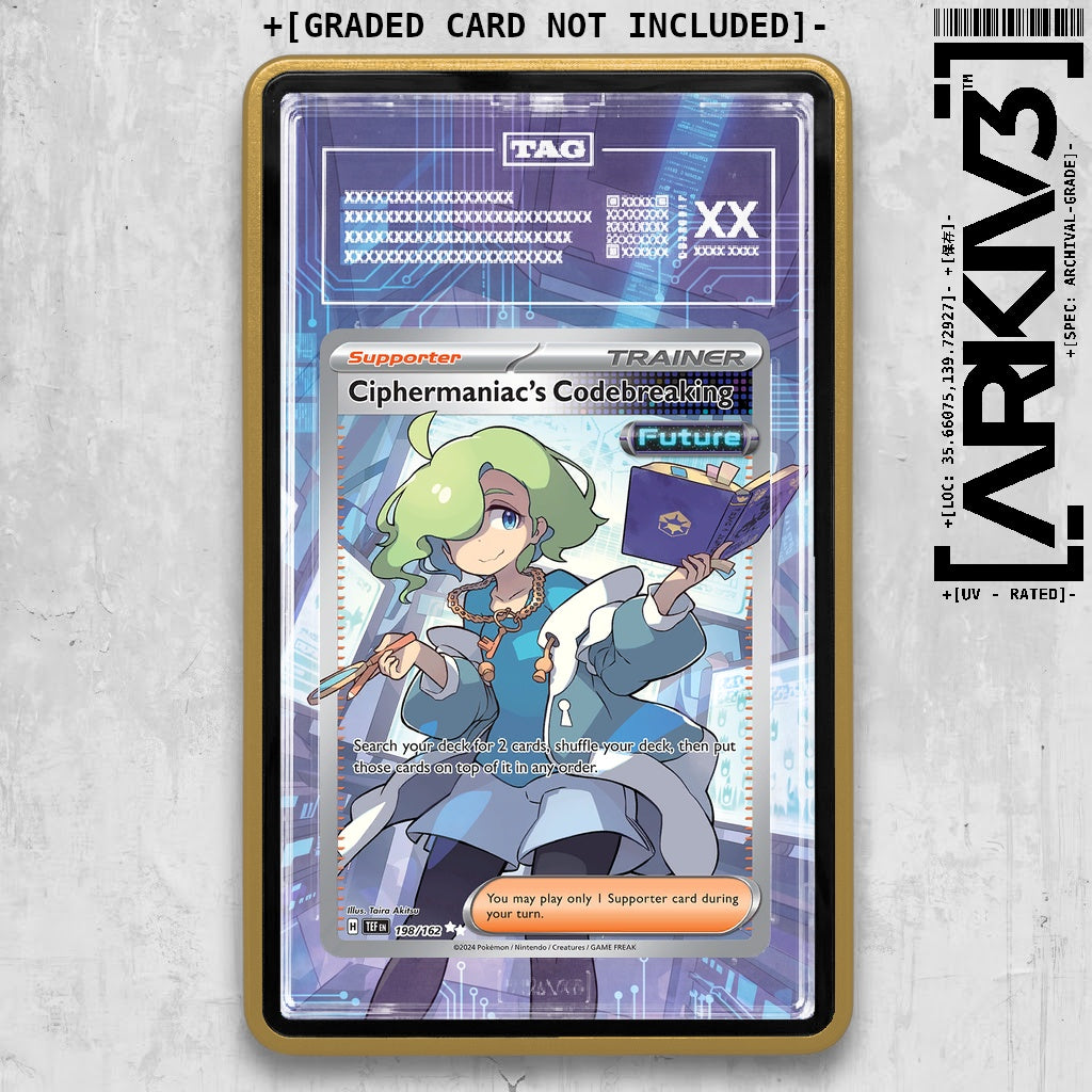ARKIV3 TAG graded front - Gold