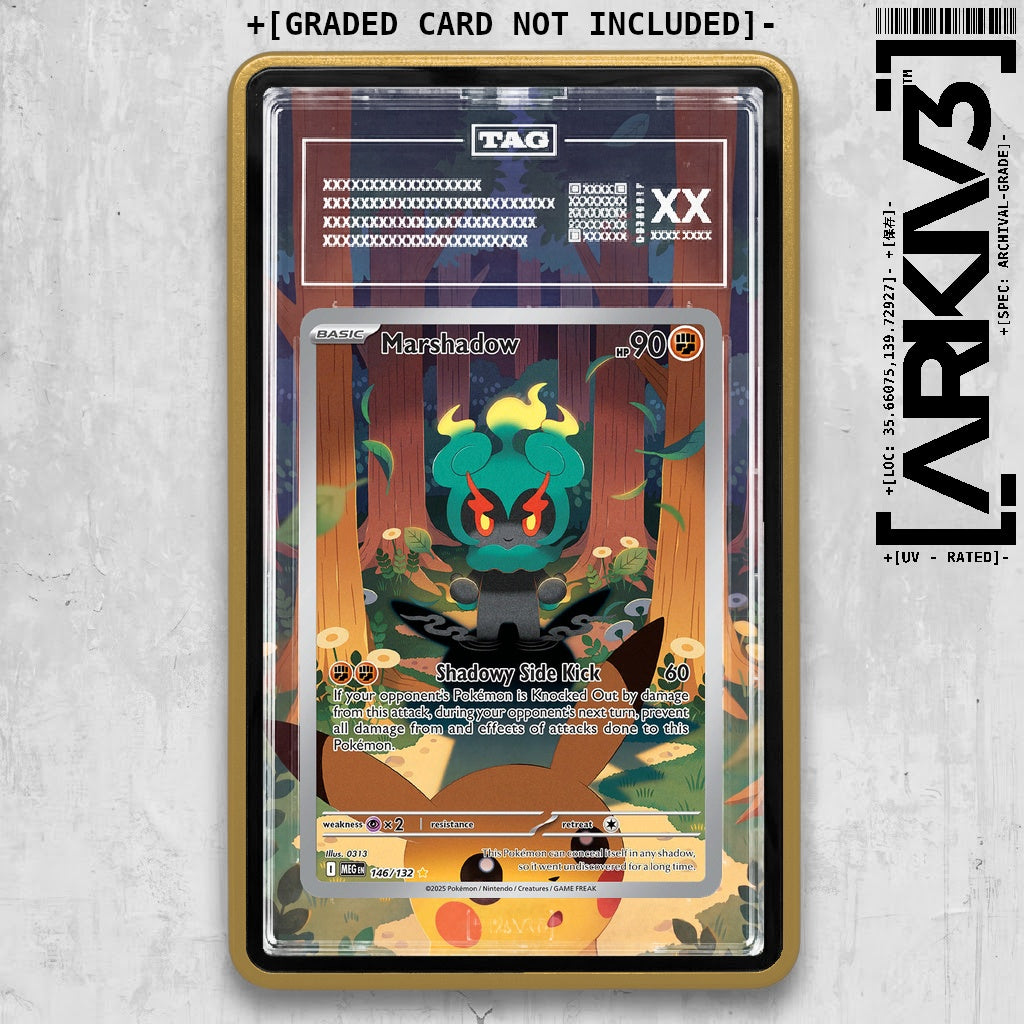ARKIV3 TAG graded front - Gold