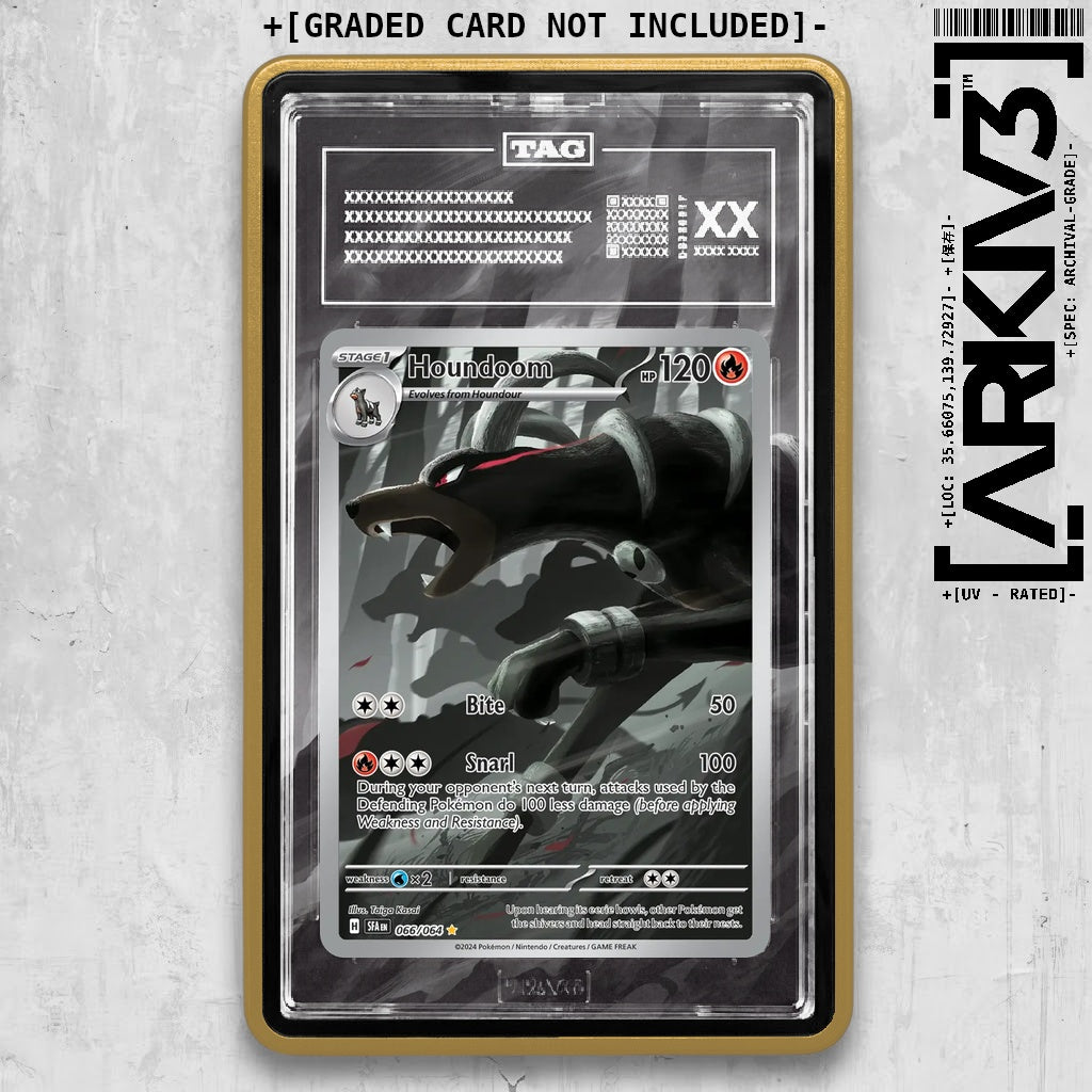 ARKIV3 TAG graded front - Gold