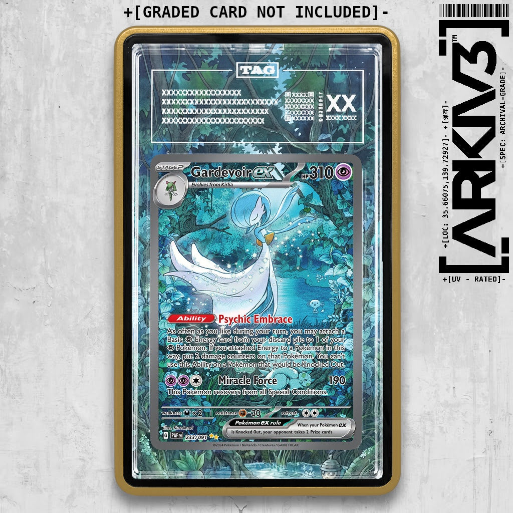ARKIV3 TAG graded front - Gold