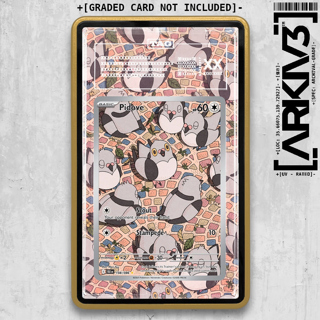 ARKIV3 TAG graded front - Gold