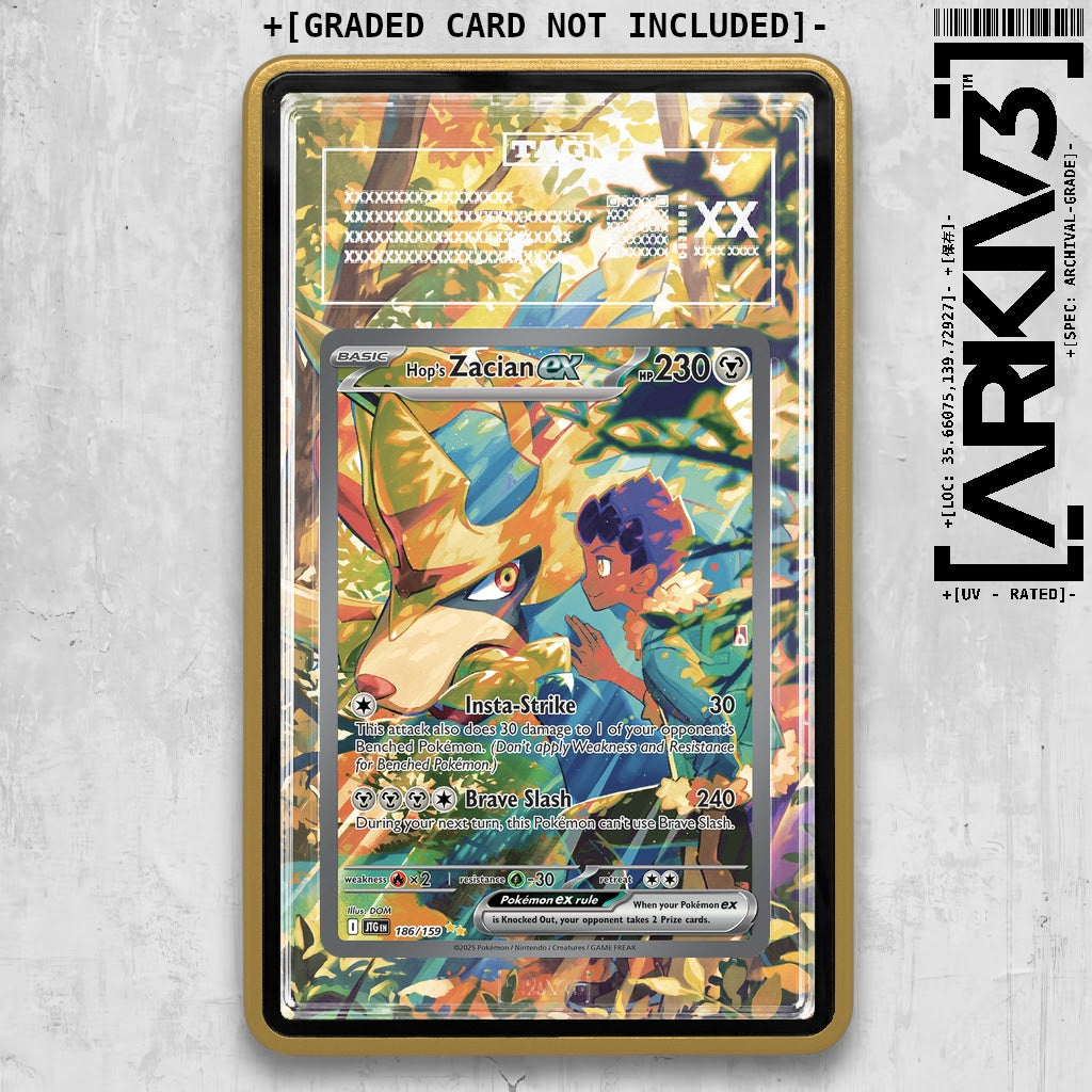 ARKIV3 TAG graded front - Gold
