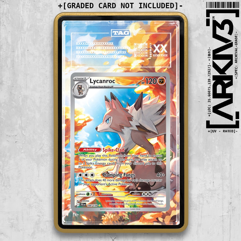 ARKIV3 TAG graded front - Gold