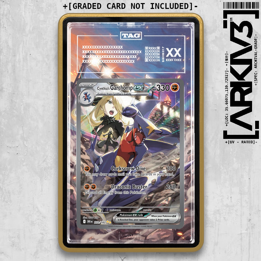 ARKIV3 TAG graded front - Gold