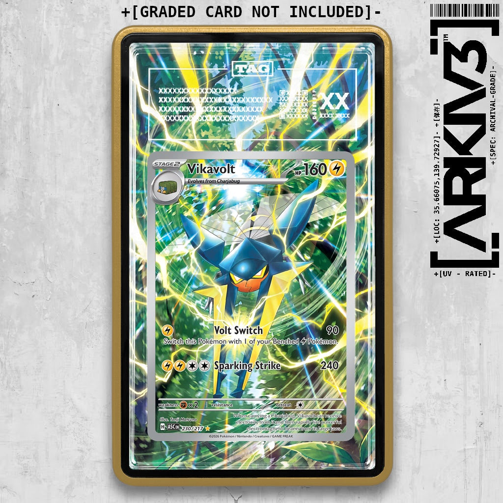 ARKIV3 TAG graded front - Gold