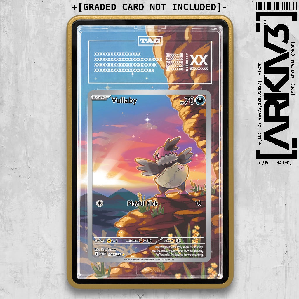 ARKIV3 TAG graded front - Gold