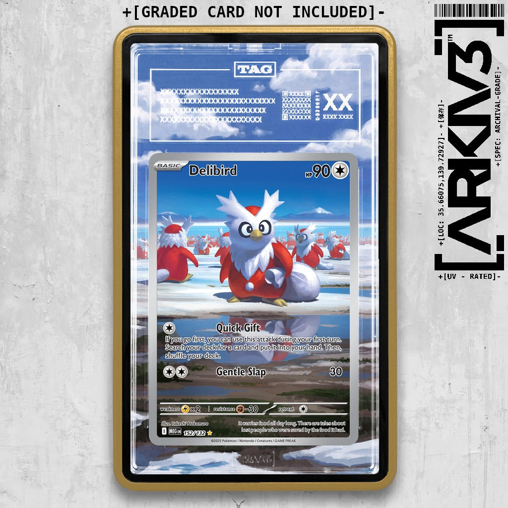 ARKIV3 TAG graded front - Gold