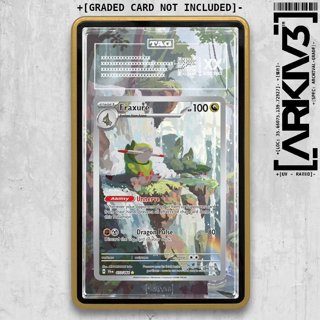 ARKIV3 TAG graded front - Gold