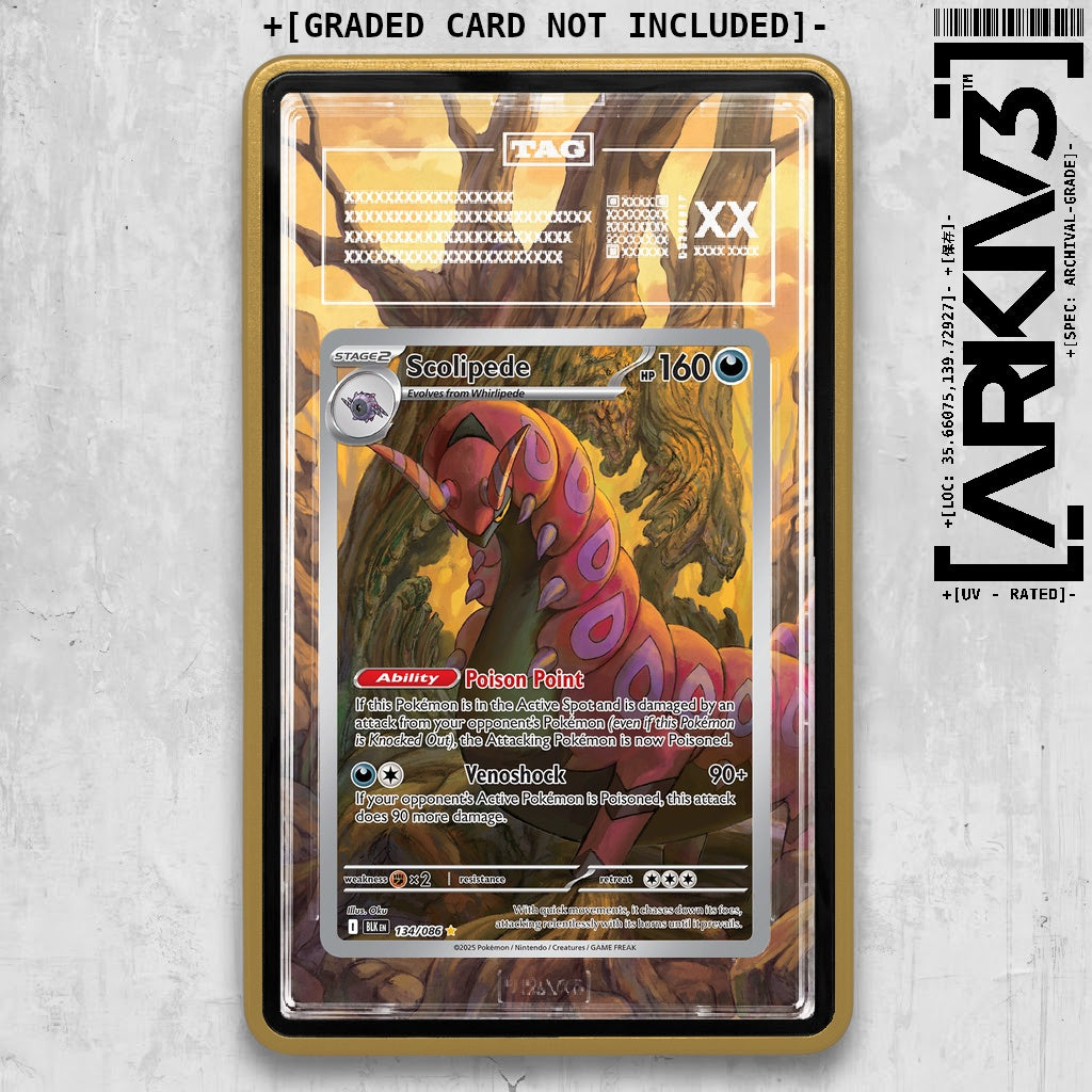 ARKIV3 TAG graded front - Gold