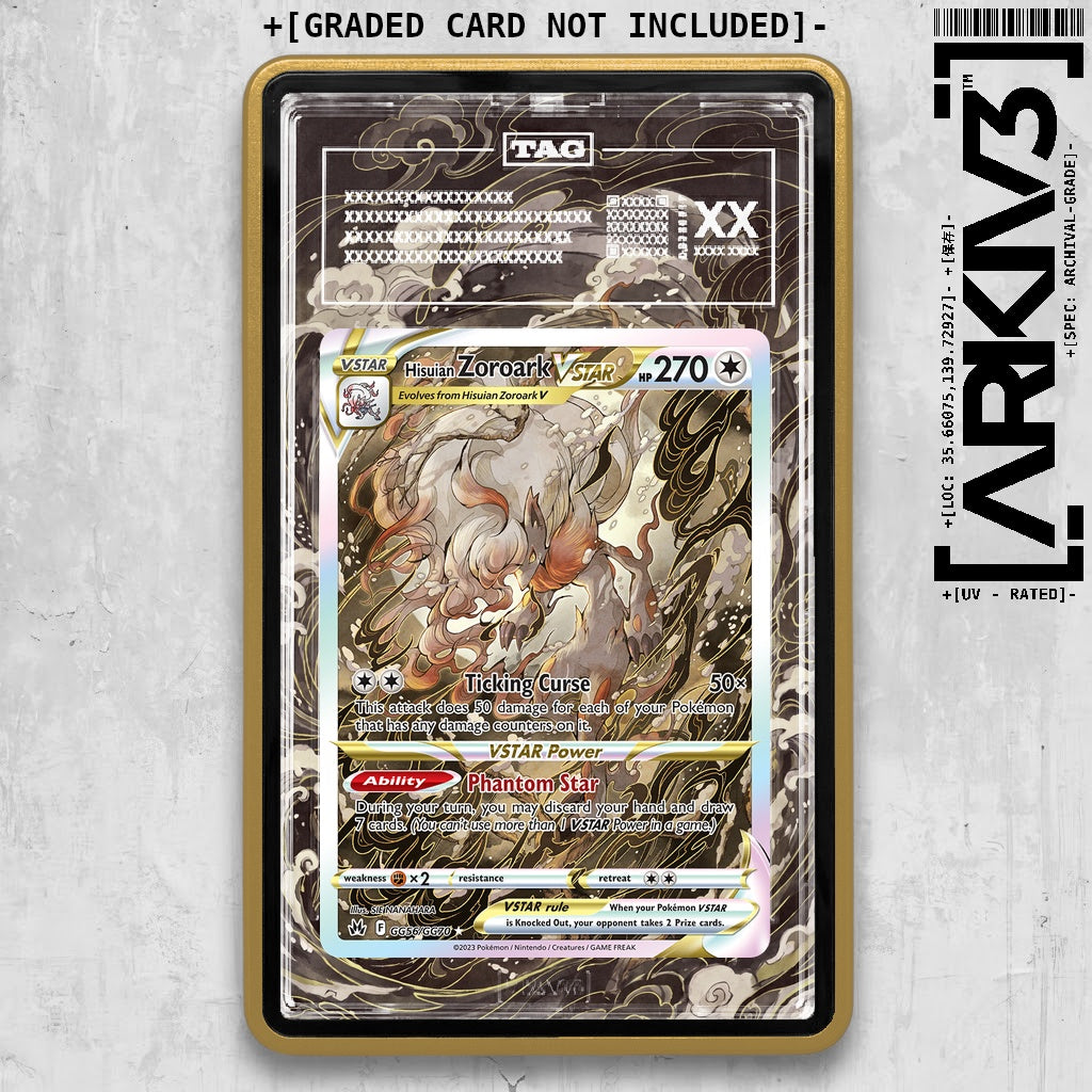 ARKIV3 TAG graded front - Gold