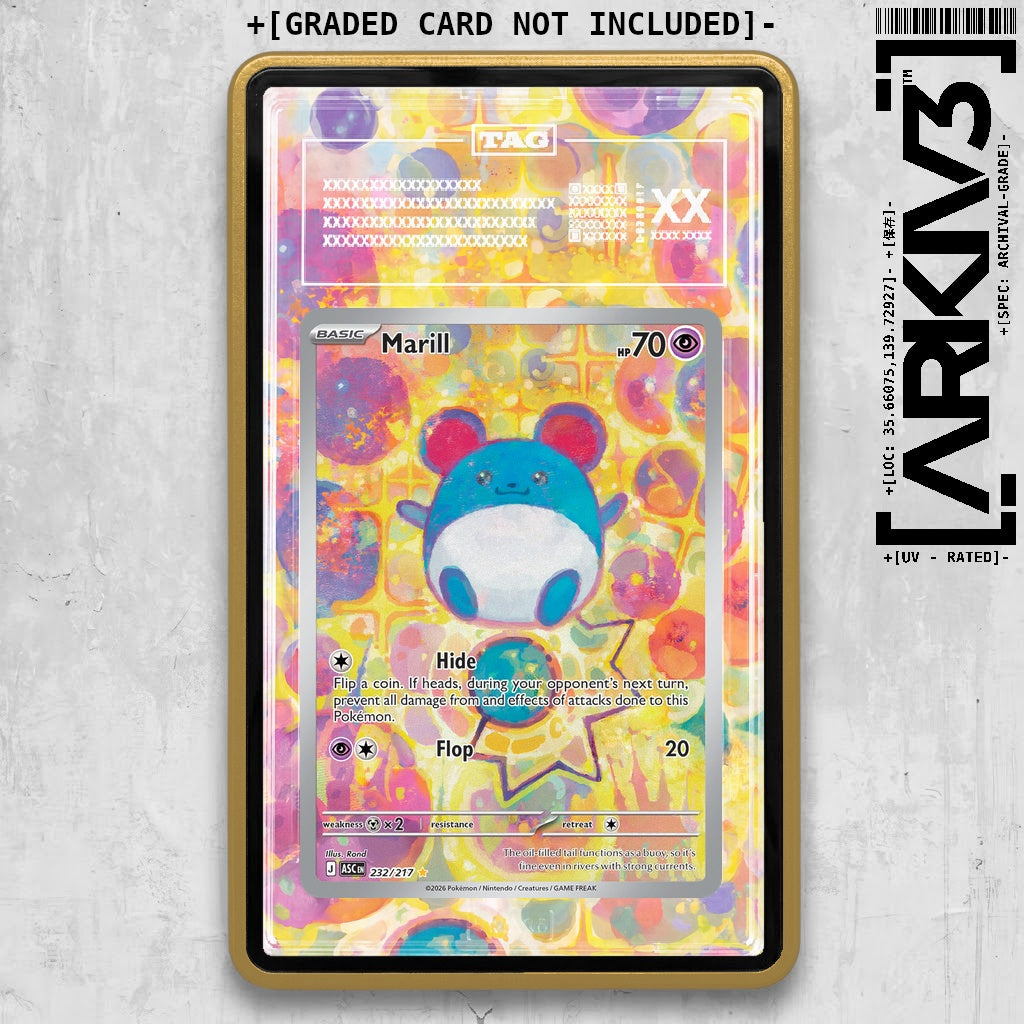 ARKIV3 TAG graded front - Gold