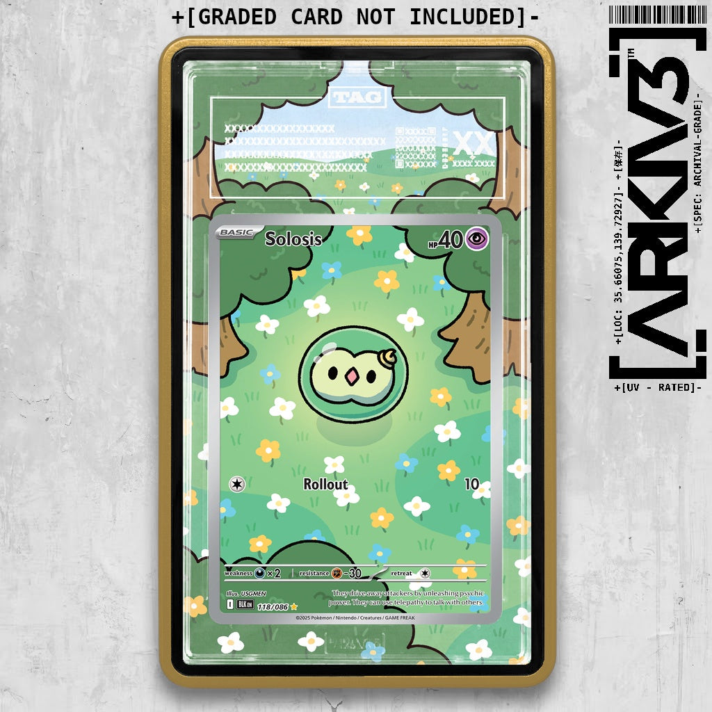 ARKIV3 TAG graded front - Gold