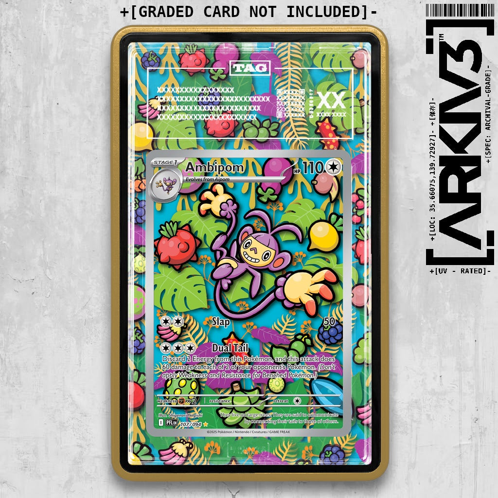 ARKIV3 TAG graded front - Gold