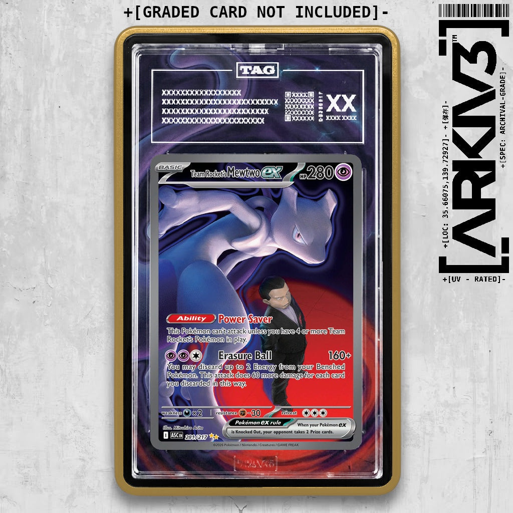 ARKIV3 TAG graded front - Gold