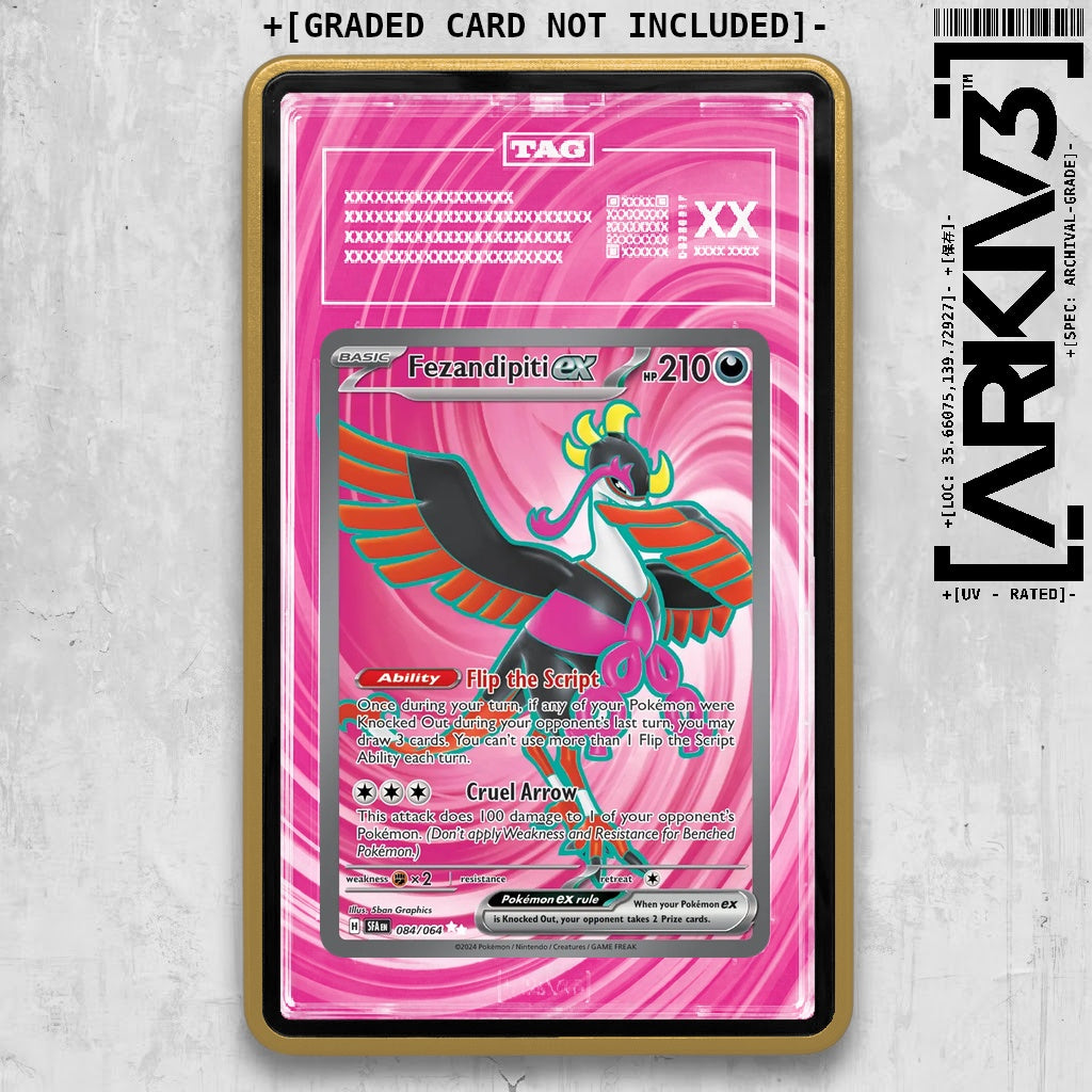 ARKIV3 TAG graded front - Gold