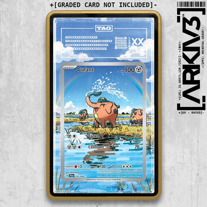 ARKIV3 TAG graded front - Gold