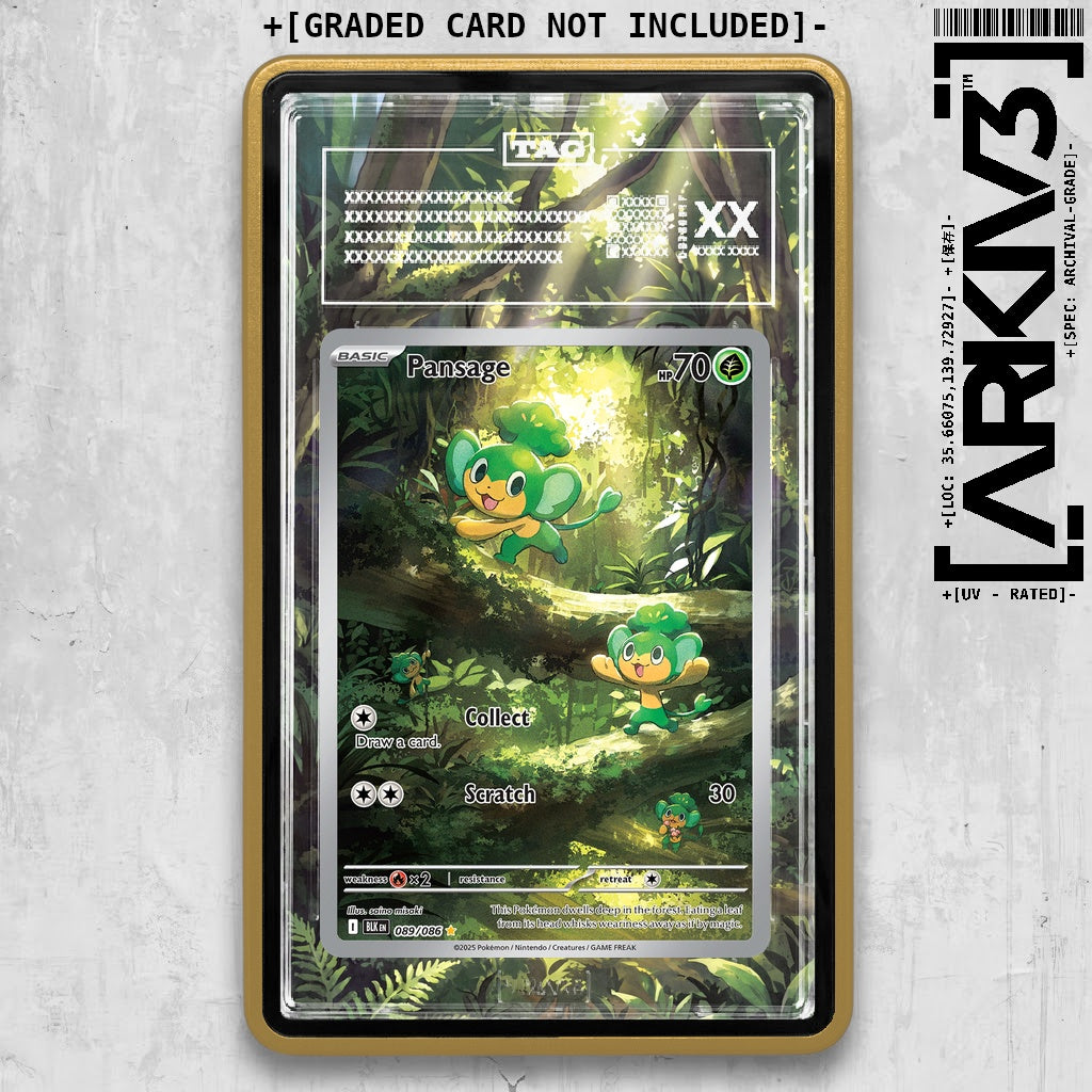 ARKIV3 TAG graded front - Gold