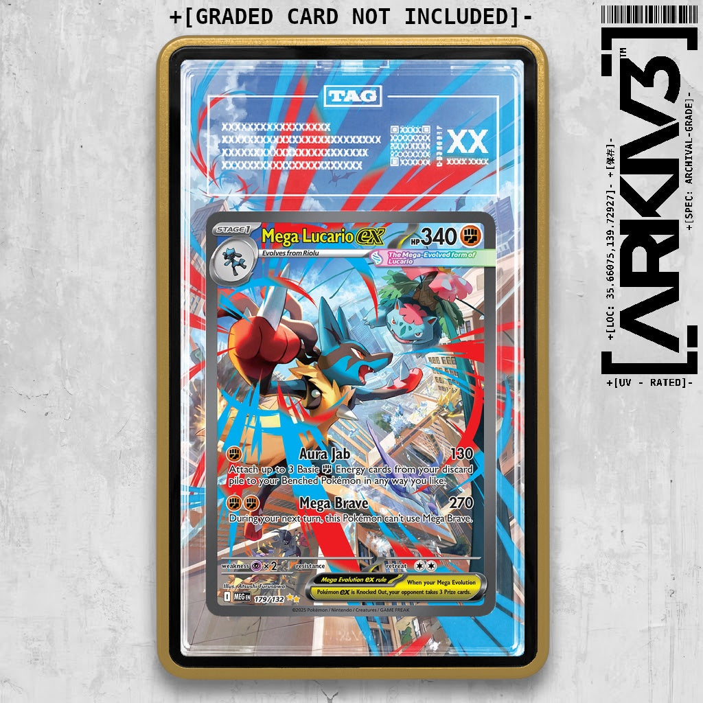 ARKIV3 TAG graded front - Gold