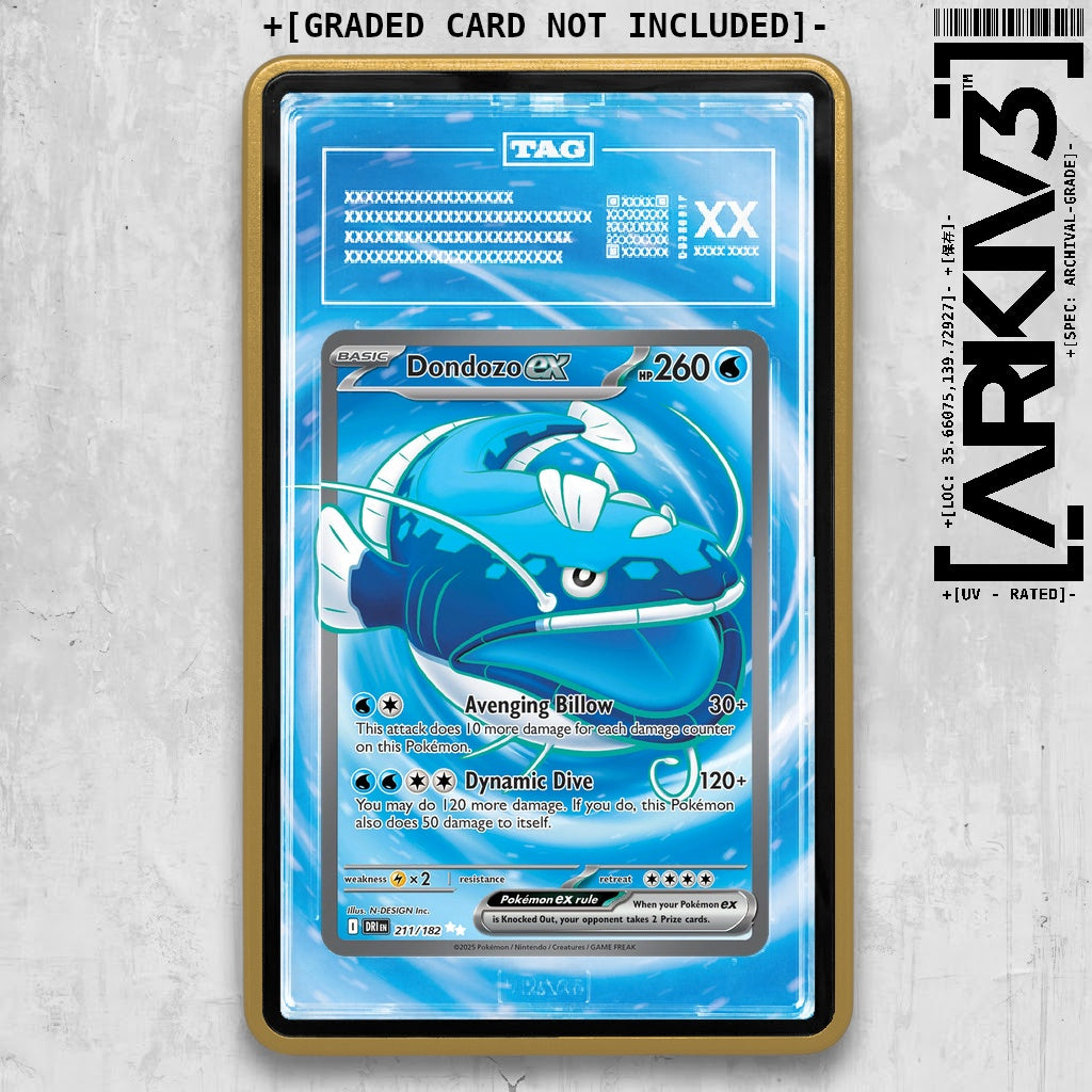 ARKIV3 TAG graded front - Gold