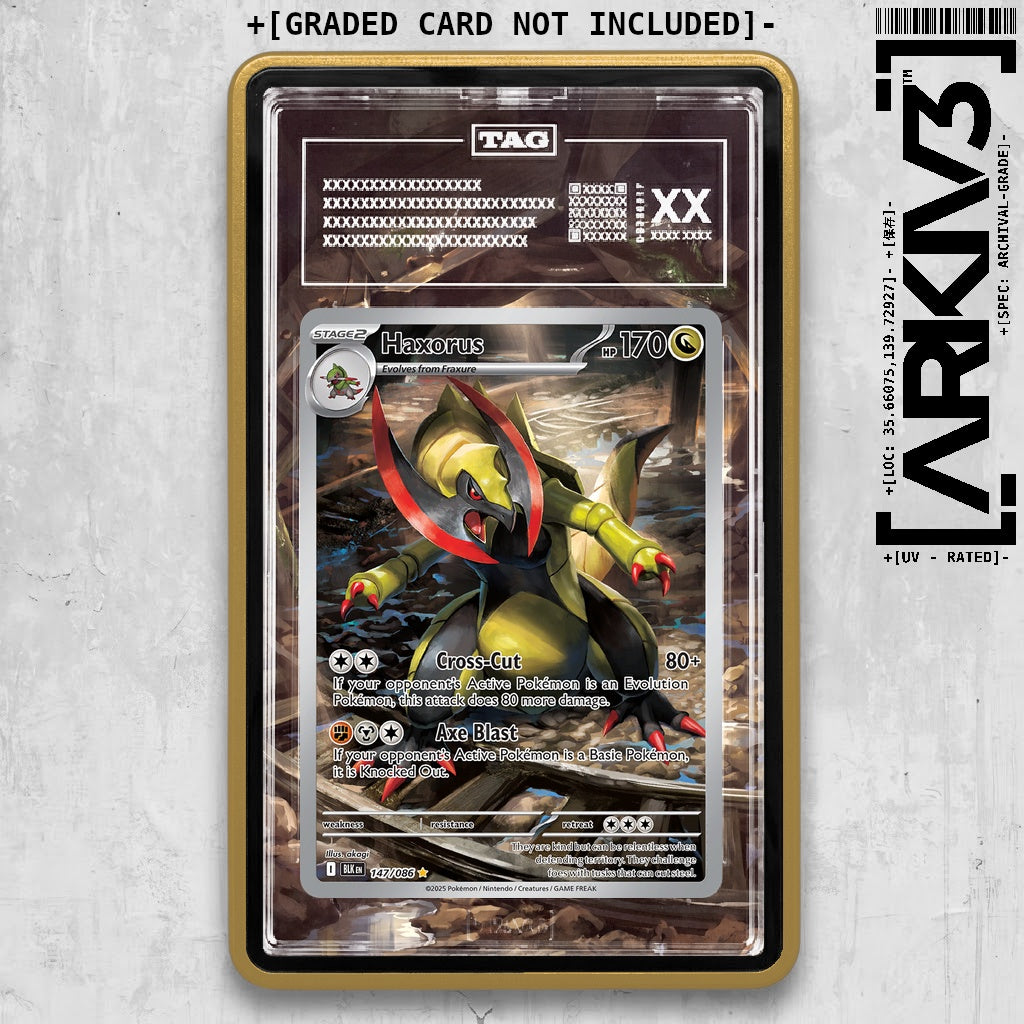 ARKIV3 TAG graded front - Gold