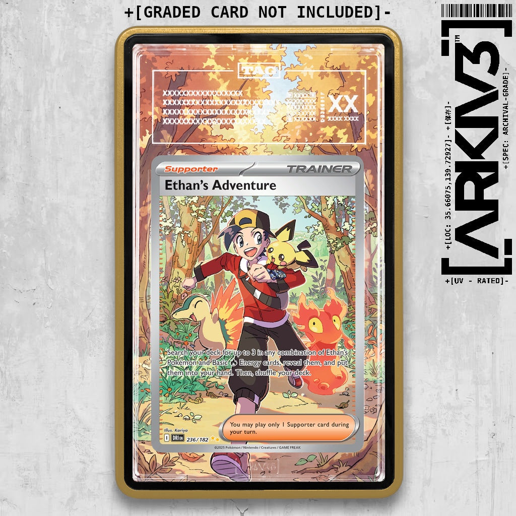 ARKIV3 TAG graded front - Gold